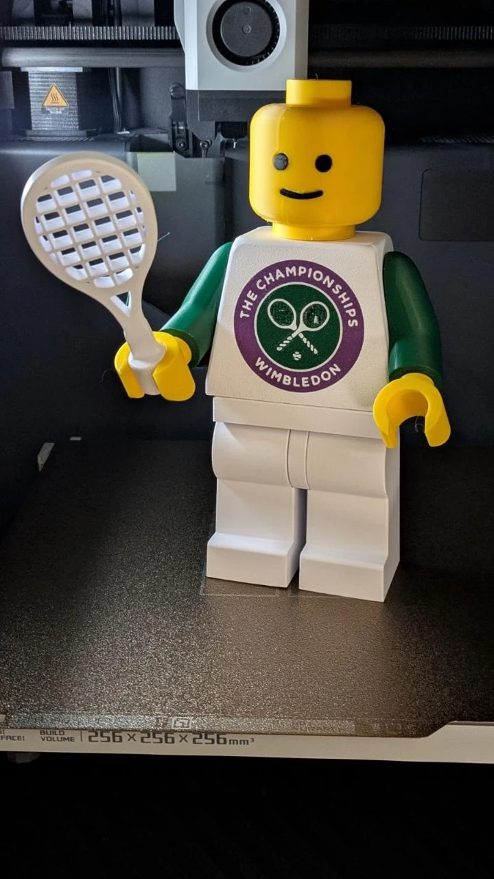 🎾 Figurine brique Collector Wimbledon - (20cm)